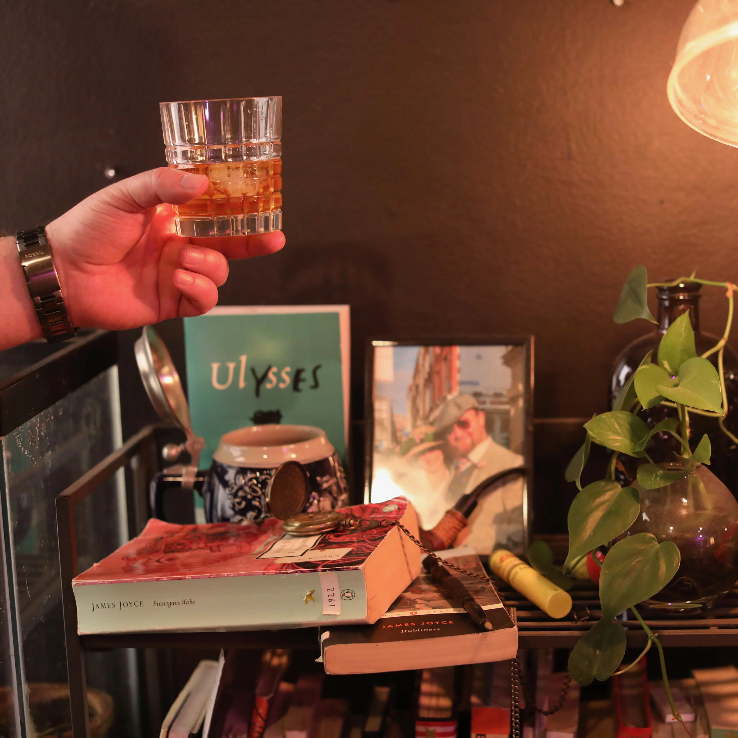 Drinking to the Liffey