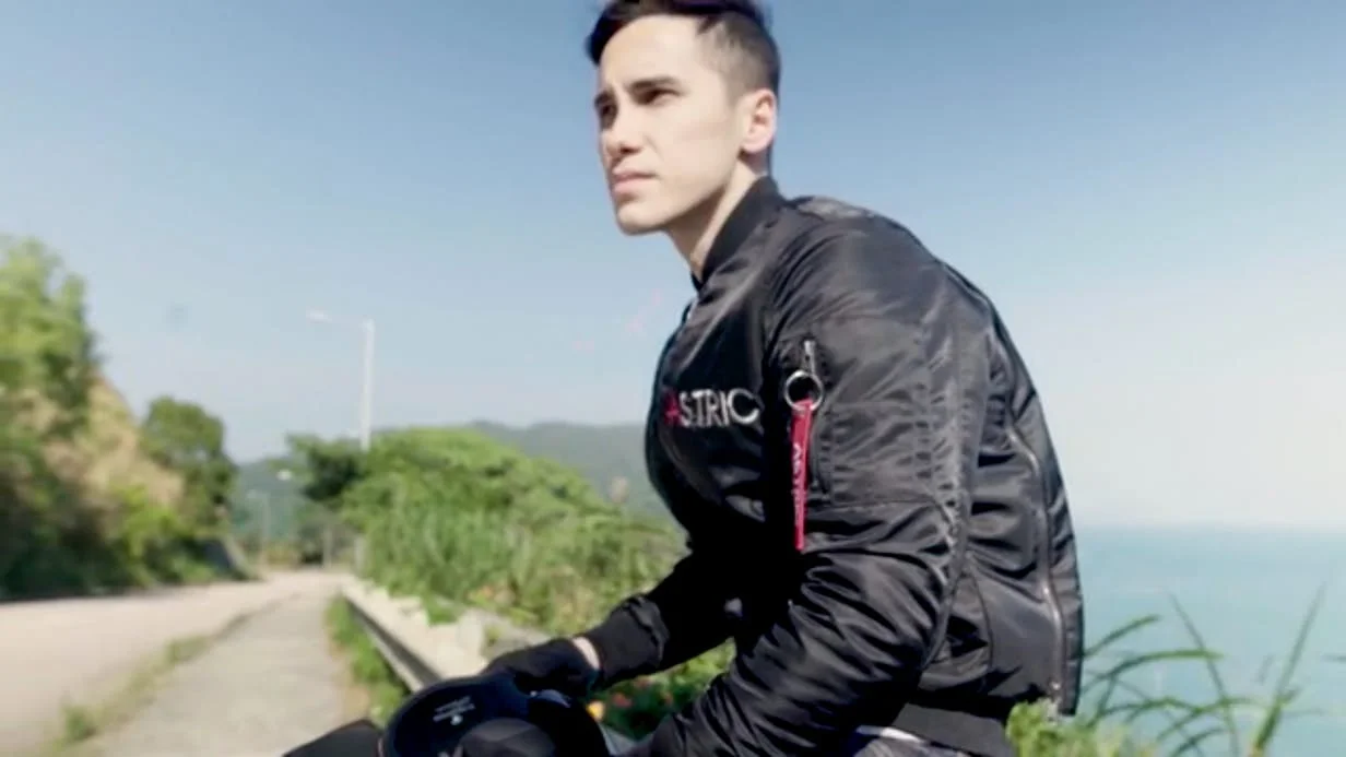 Motorcycle jacket that doubles as a motorcycle cover