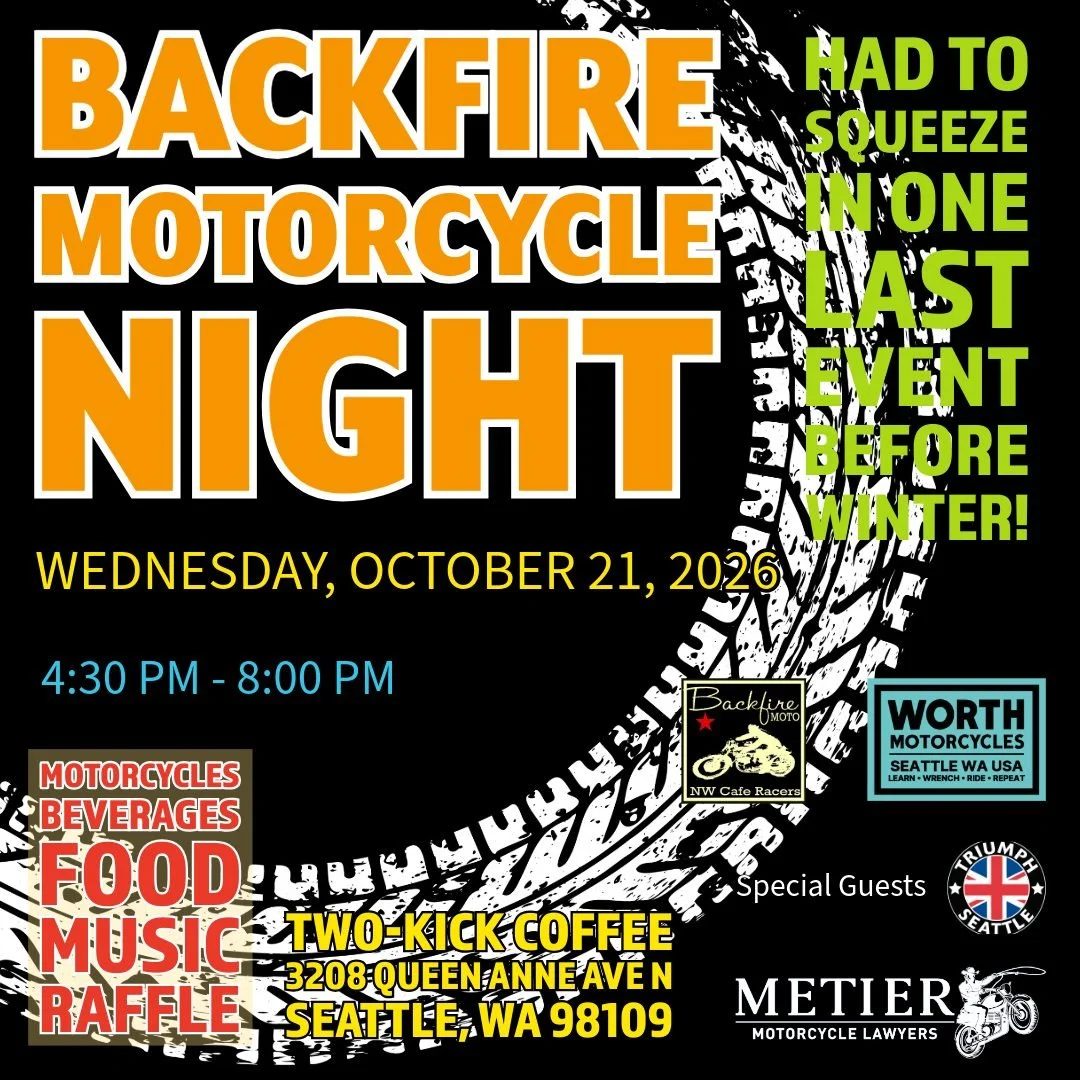 Backfire Motorcycle Night - October
