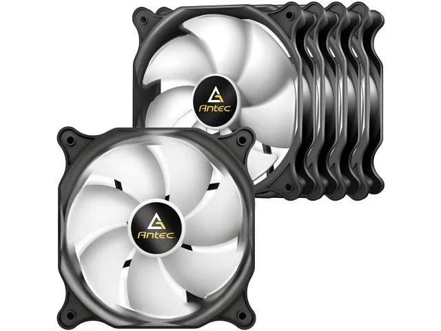Antec 5-Pack PWM Black &amp; White Fans