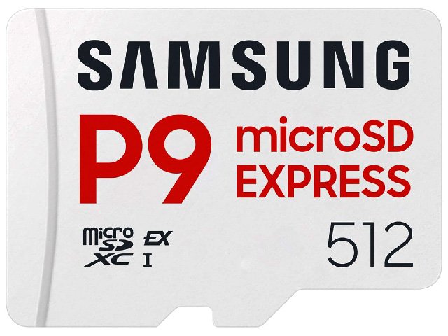 Samsung P9 Express microSD EXpress - 512GB
