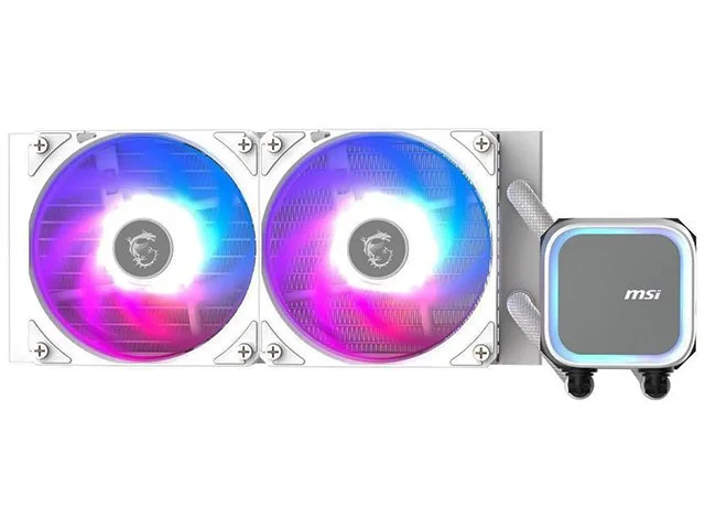 MSI MAG Coreliquid A13 240mm AIO CPU Liquid Cooler - White