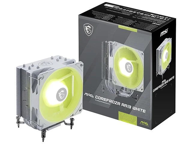 MSI MAG COREFROZR AA13 CPU Air Cooler - White