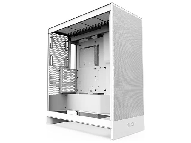 NZXT H7 Flow RGB Mid-Tower ATX Case - White