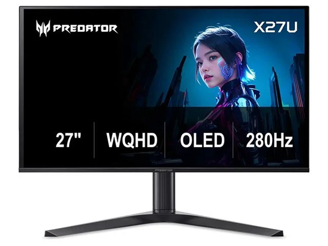 Acer Predator 27" 1440p 280Hz OLED Gaming Monitor