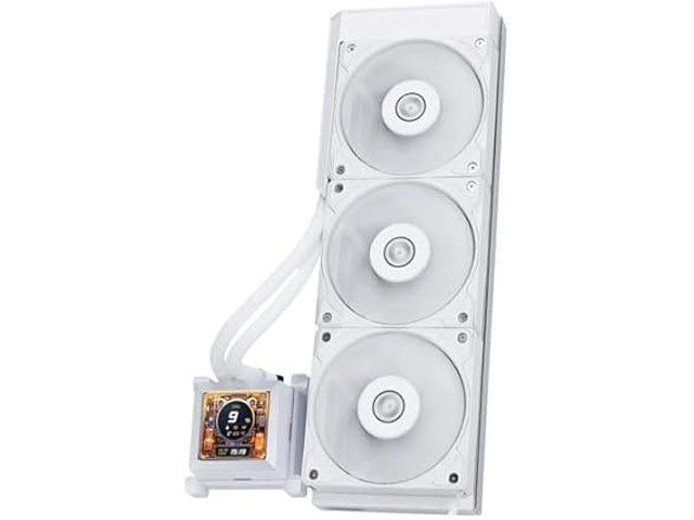 Lian-Li HydroShift 360S AIO CPU Liquid Cooler - White