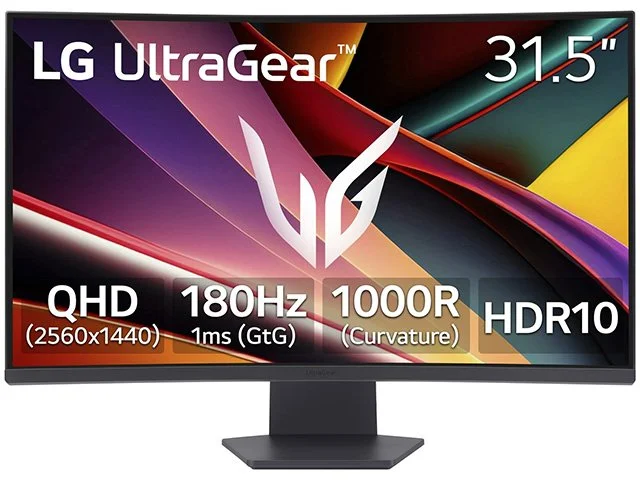 LG UltraGear 32" 1440p 180Hz 1000R Curved Gaming Monitor (Damaged Box)