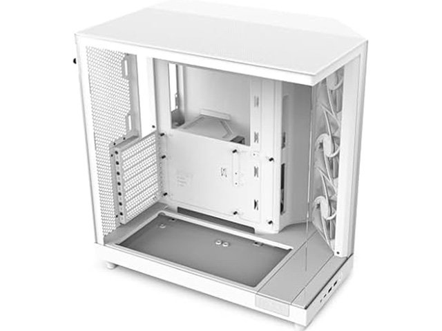 NZXT H6 Flow Dual-Chamber Mid-Tower Case - White