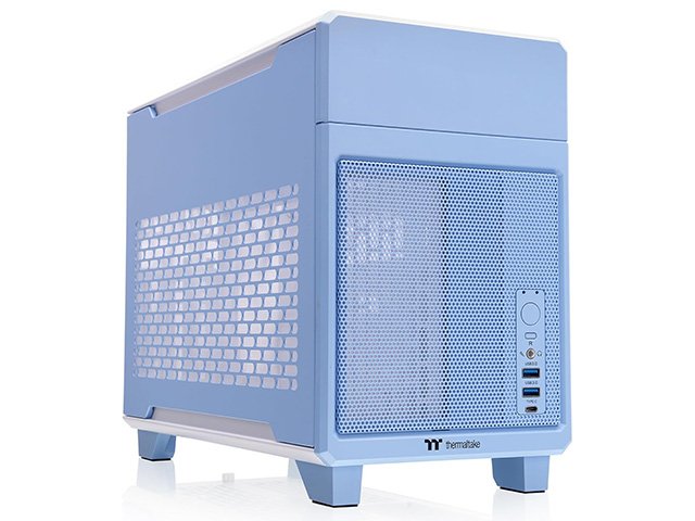 Thermaltake TR100 SFF Mini-ITX Case - Hydrangea Blue
