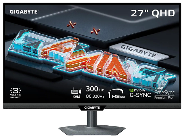 Gigabyte M27Q3 27" 1440p 320Hz IPS Gaming Monitor