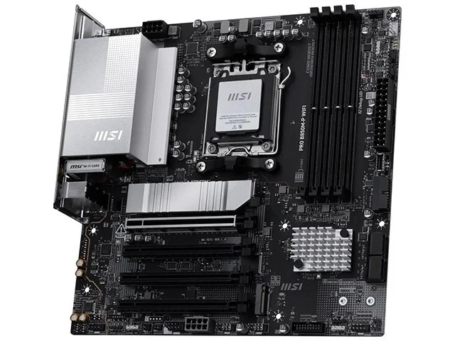 MSI PRO B850M-P WIFI Micro-ATX AM5 Motherboard + 512GB T-FORCE G50 M.2 SSD