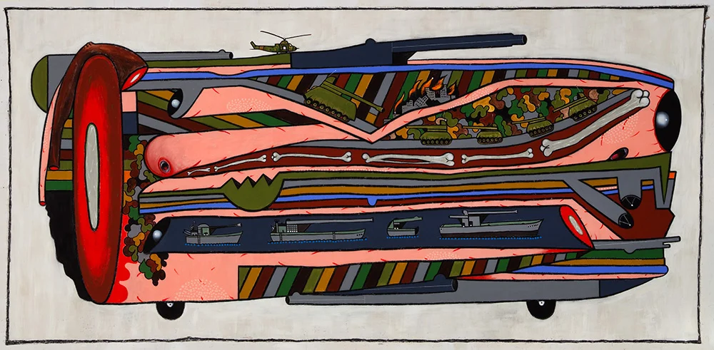 80-2010%22Cargo%22 84x171%22 acrylic, charcoal, enamel, shellac_canvas copy.jpg