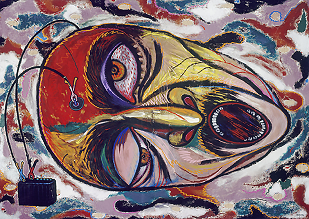 1985 “CHARGE IT” 120 x 168” acrylic on canvas