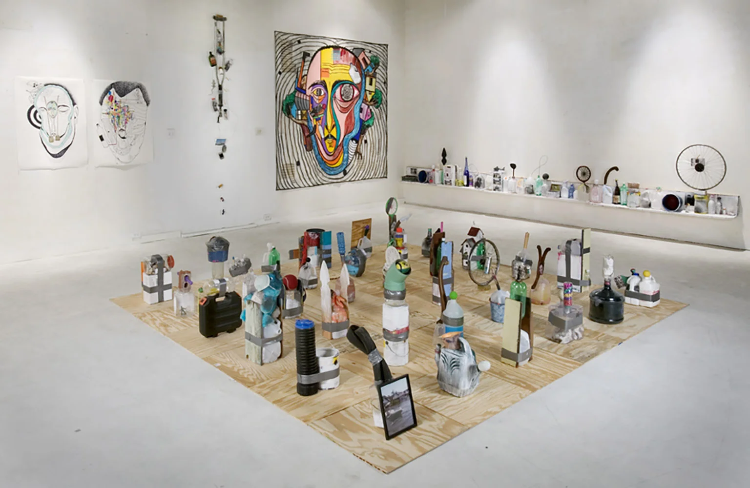 2008 “SWEPT AWAY” Installation at CAC, Prospect 1, New Orleans