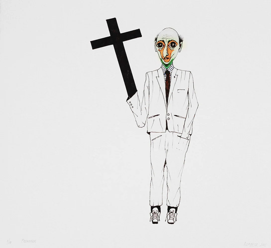 2011 "PREACHER" 20x20 " Digital Print, edition of 10