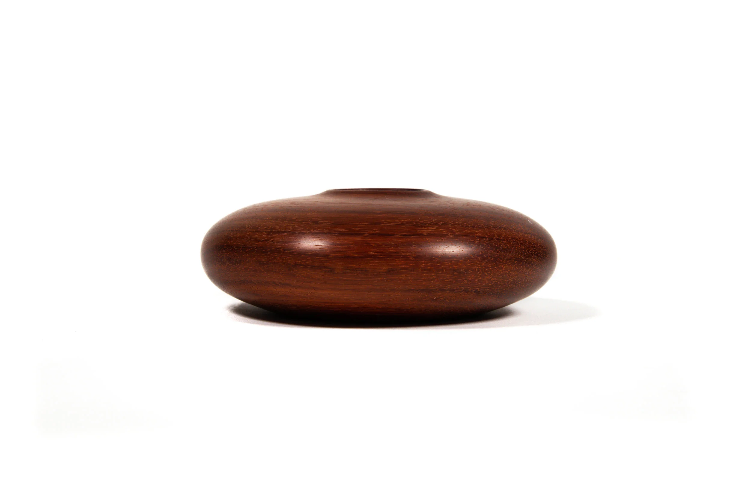 6" Bubinga Hollow Form