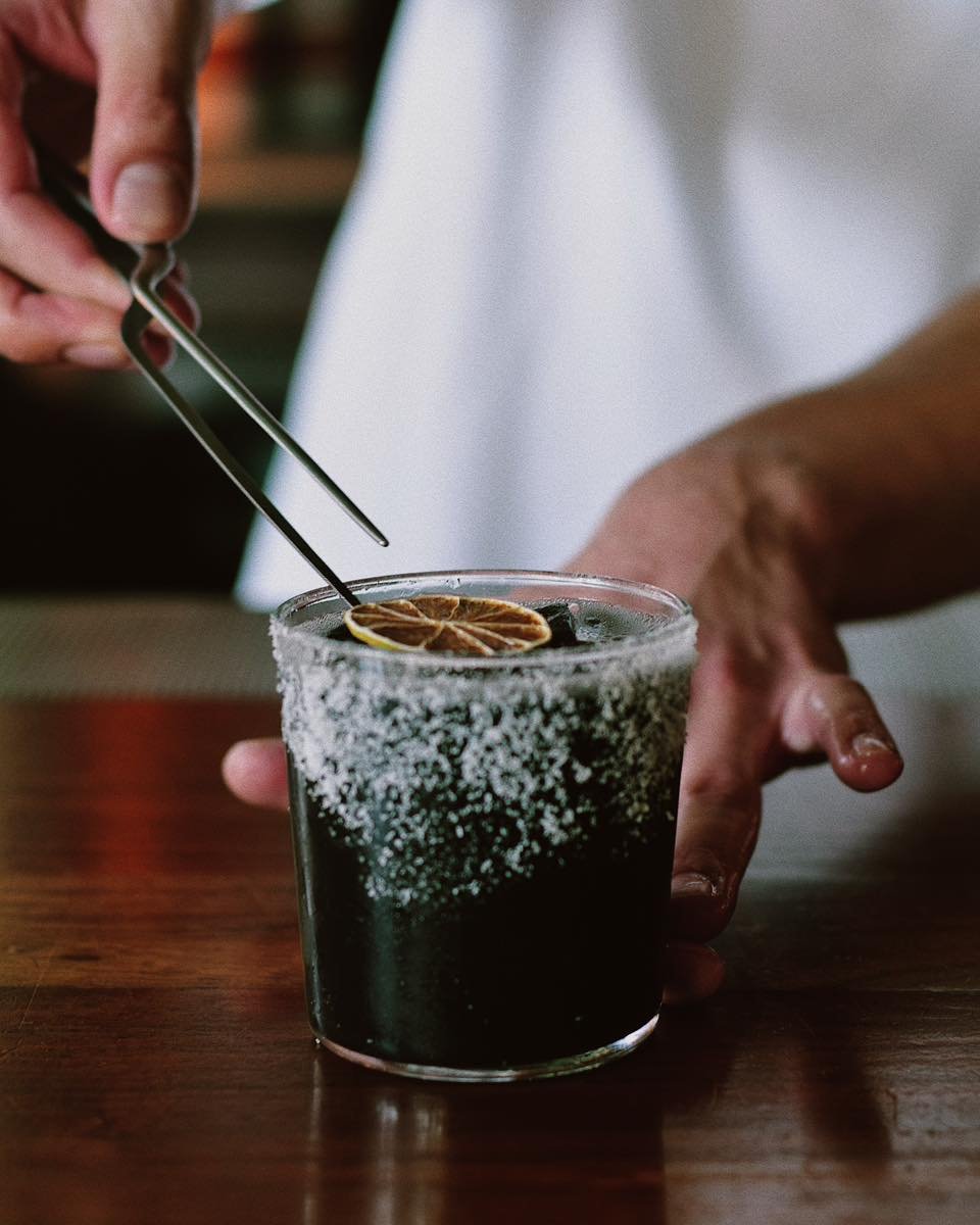 ⚫ Come sip on this month&rsquo;s feature cocktail - BLACK SOUL MARGARITA. 

Your choice of Tequila or Mezcal with Triple Sec, Lime, Agave &amp; Activated Charcoal.

Available at our Brentwood location 

#FridayVibes #CocktailSpecial #MexicanSpirits #