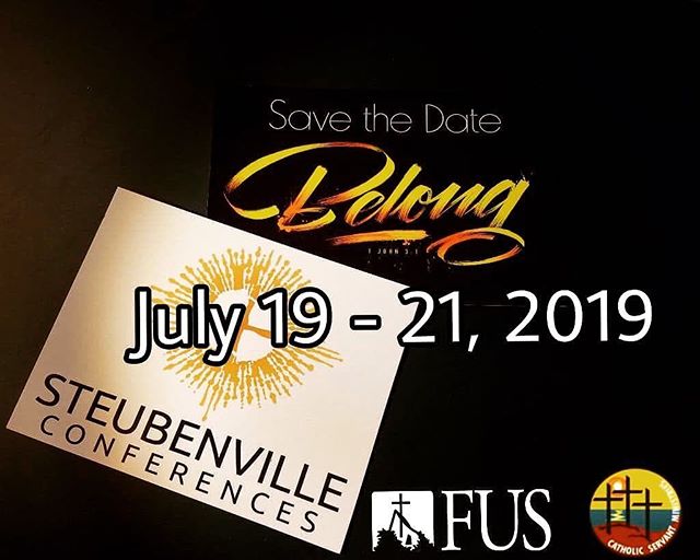 Steubenville Sign-Ups are happening!
If you are graduating 8th grade or in high school this year check this out.
These 3 days could impact the rest of your life!
https://www.stcharlesomaha.org/steubenville2019