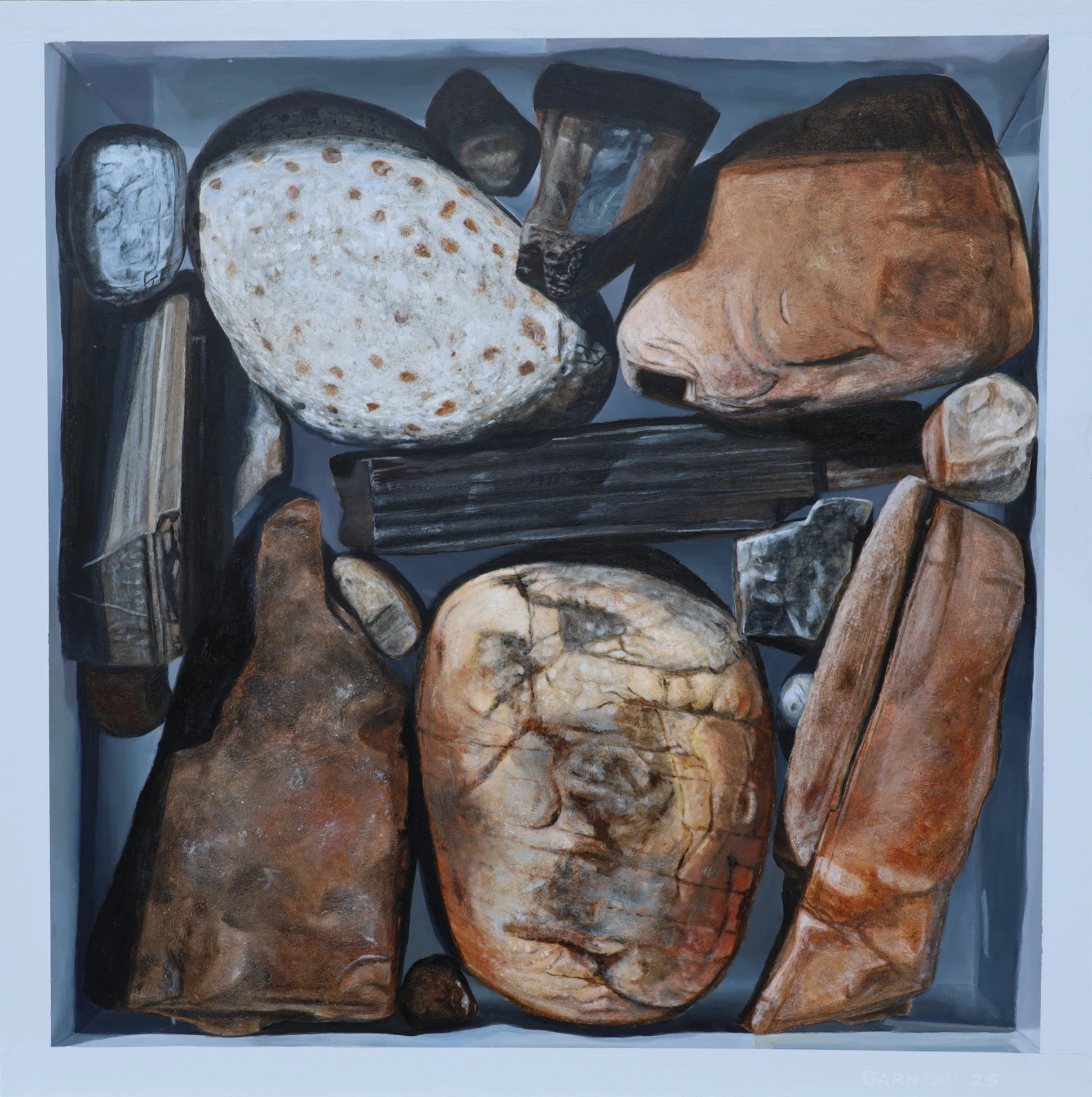 Stone Library, acrylic on panel, 20 x 20.JPG