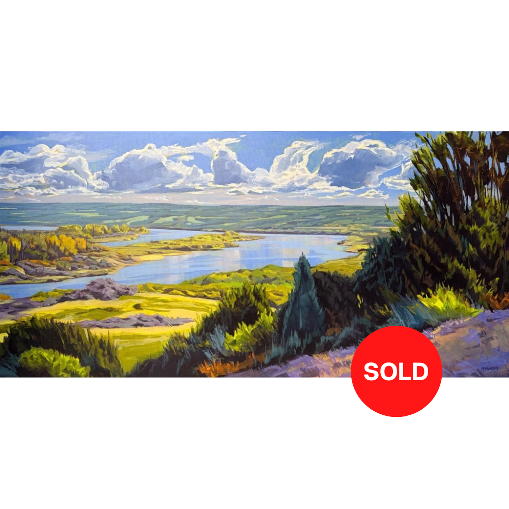 Greg Hargarten | Morning on the Saskatchewan River Valley