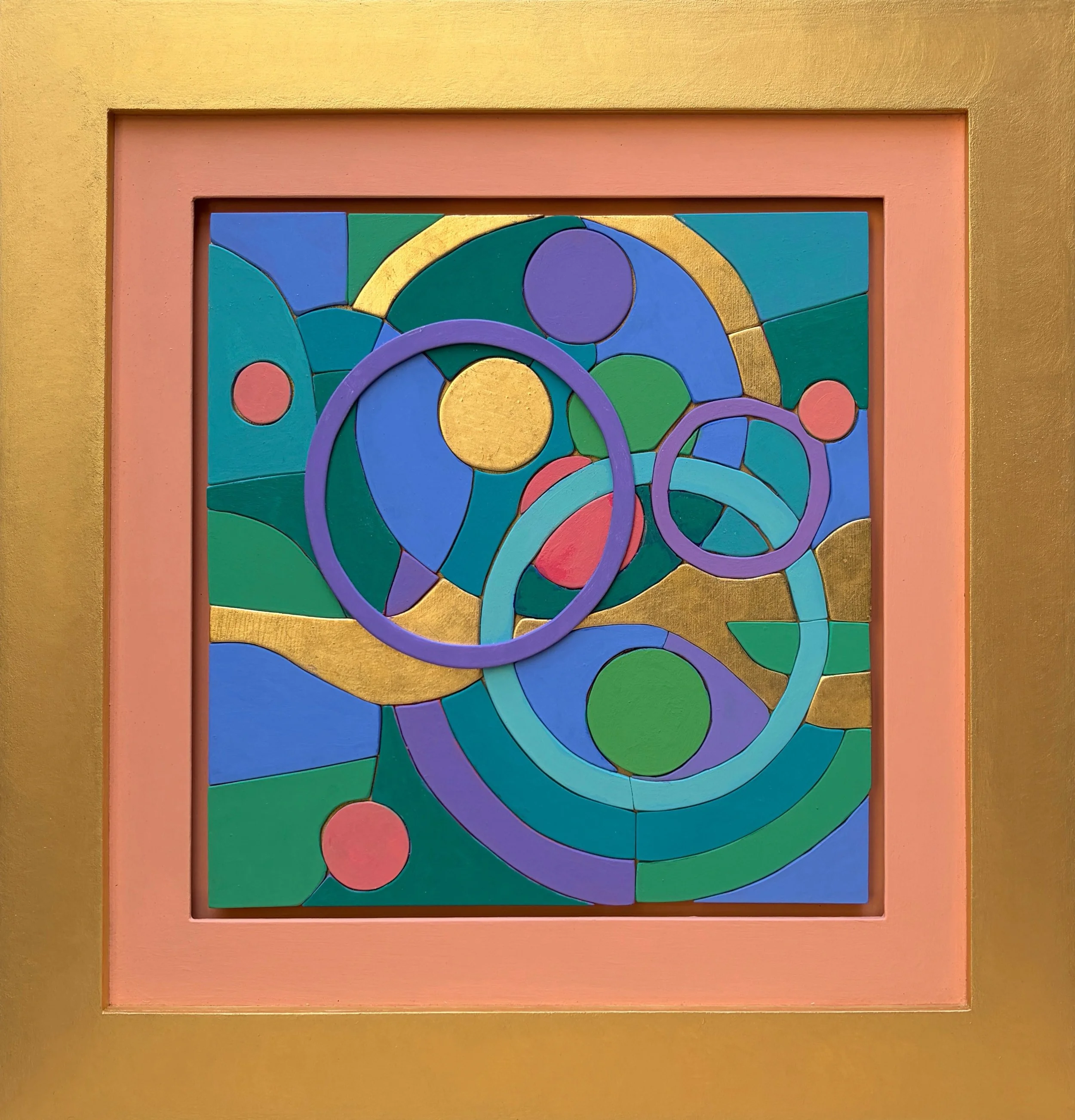 GVeeman Construction No. 39 Garden of Eden mixed media 23k gold leaf birch panel.jpg