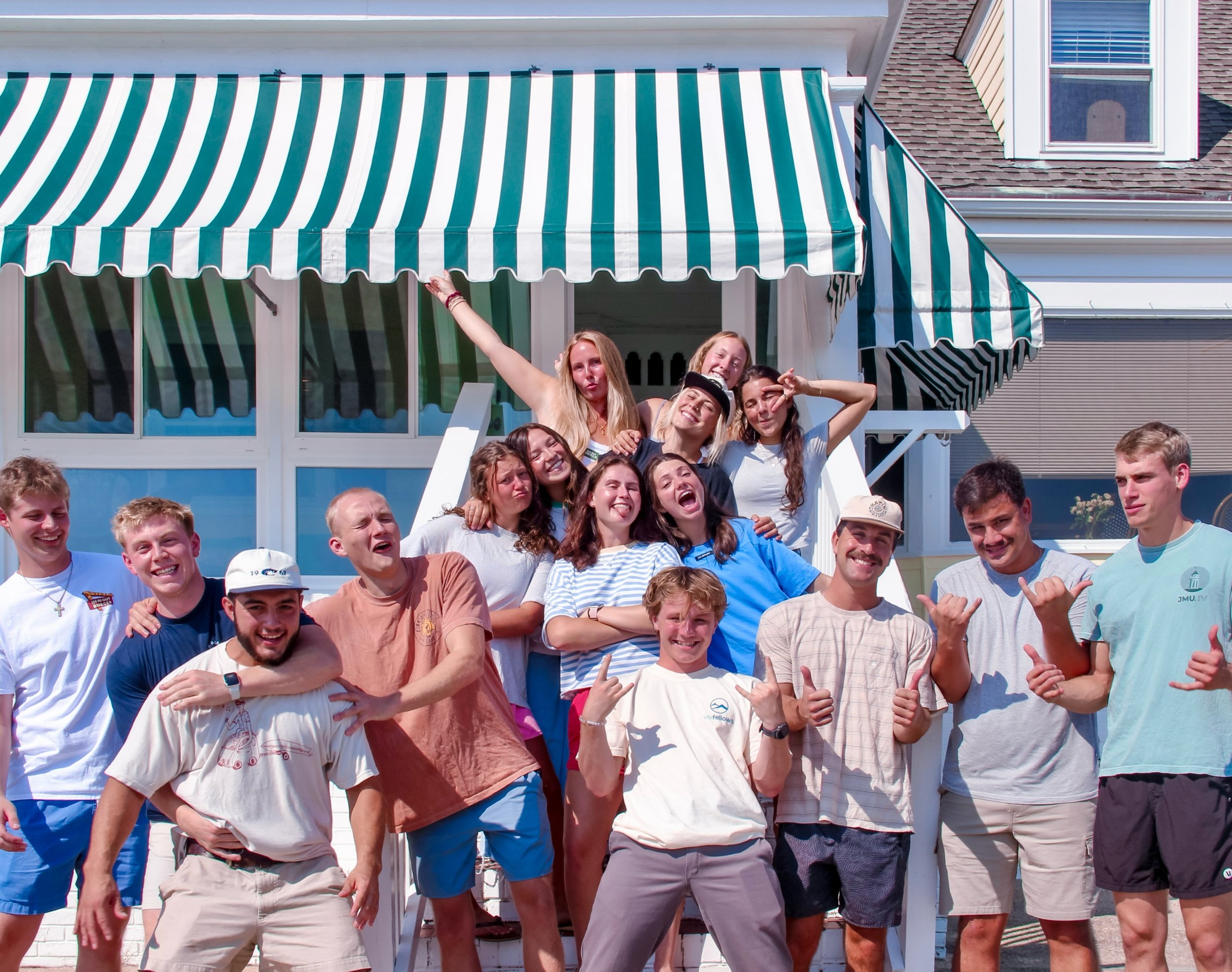 SUPER  EIGHT 🎱🔥

We're stoked to welcome the SIXTEEN guys and girls who complete our 8th class of Virginia Beach Fellows! ☀️🌊

[Benny is alive &amp; well btw]