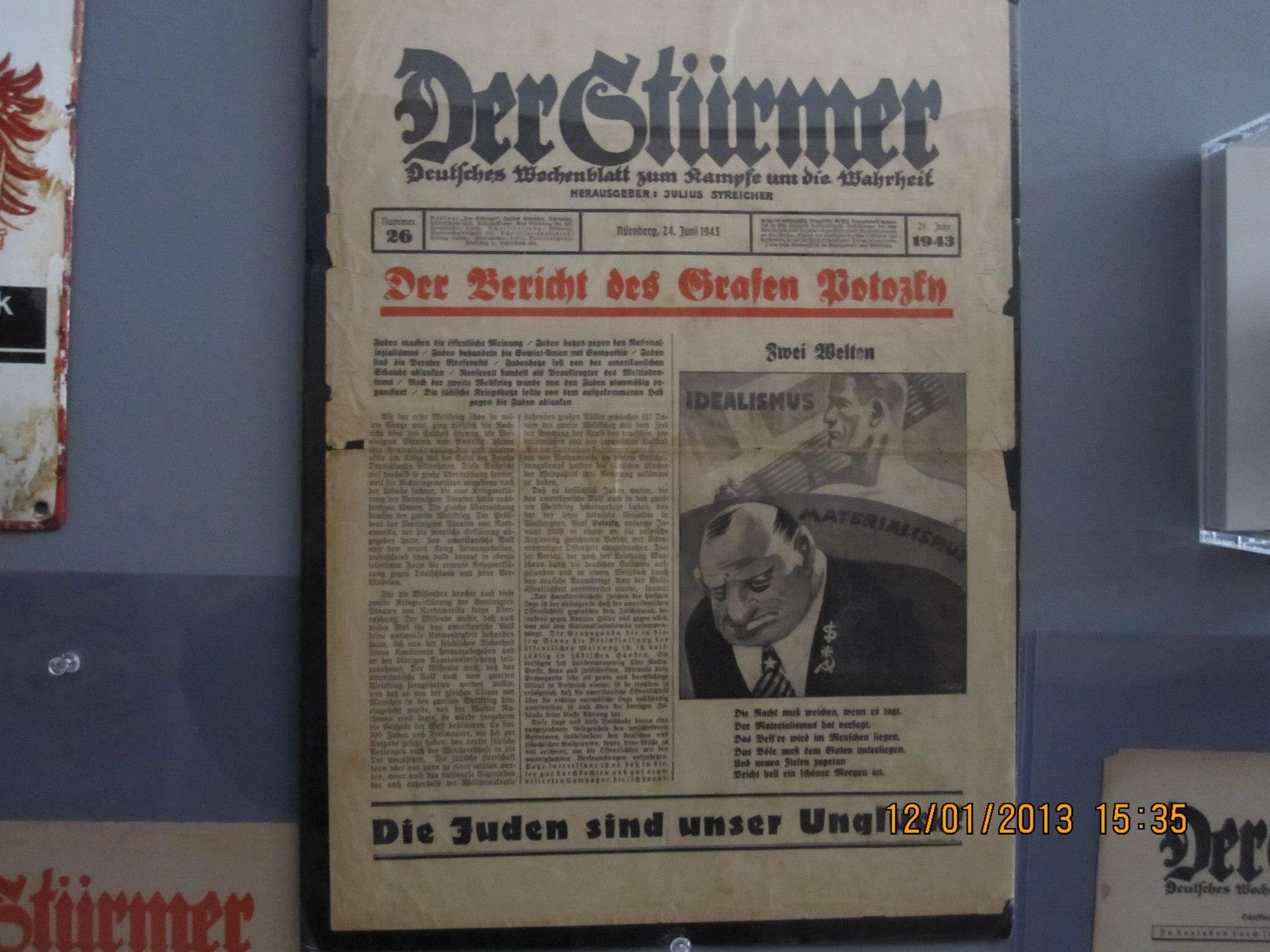Original "Der Strumer" Article
