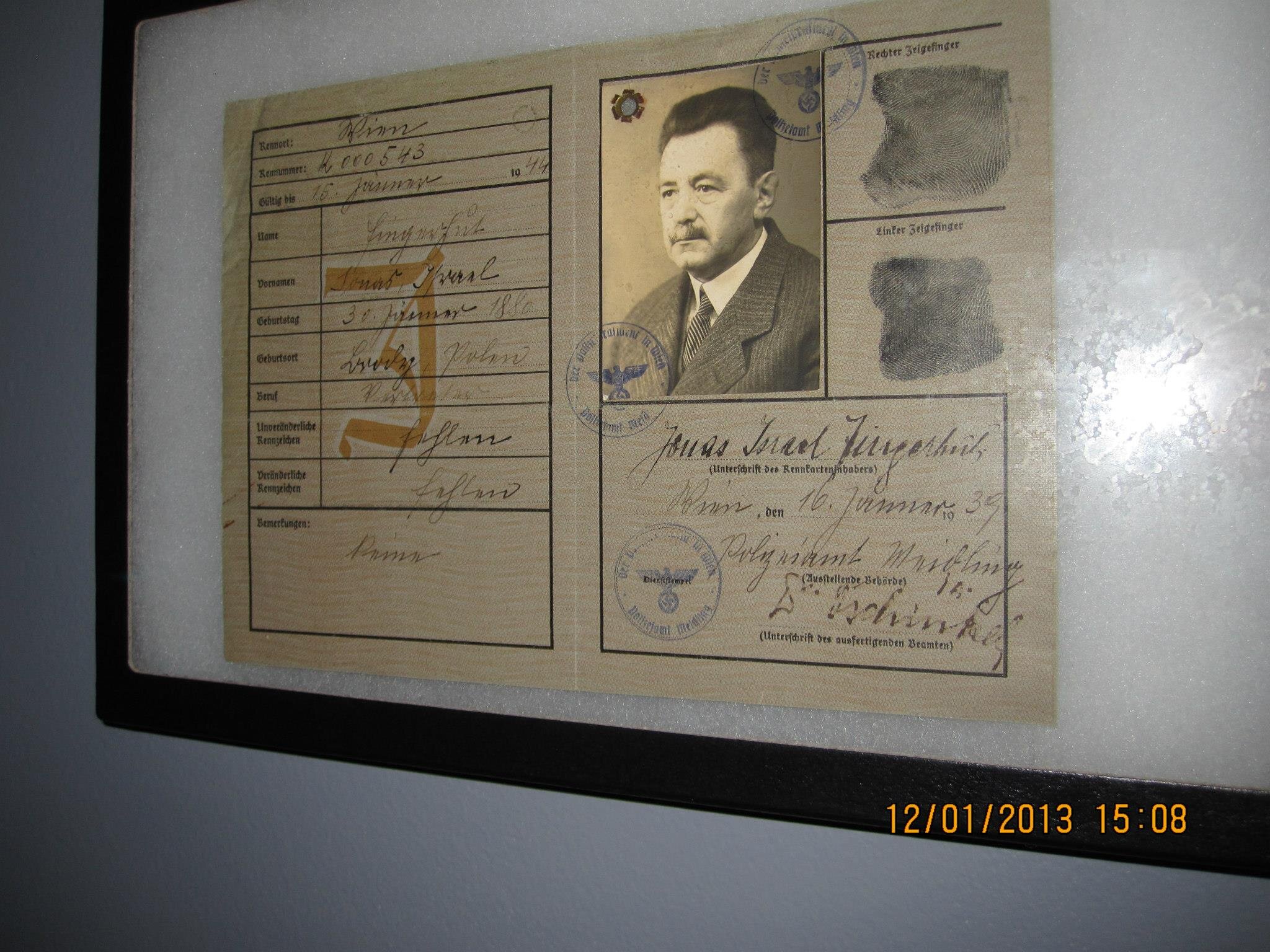 Jewish ID Card