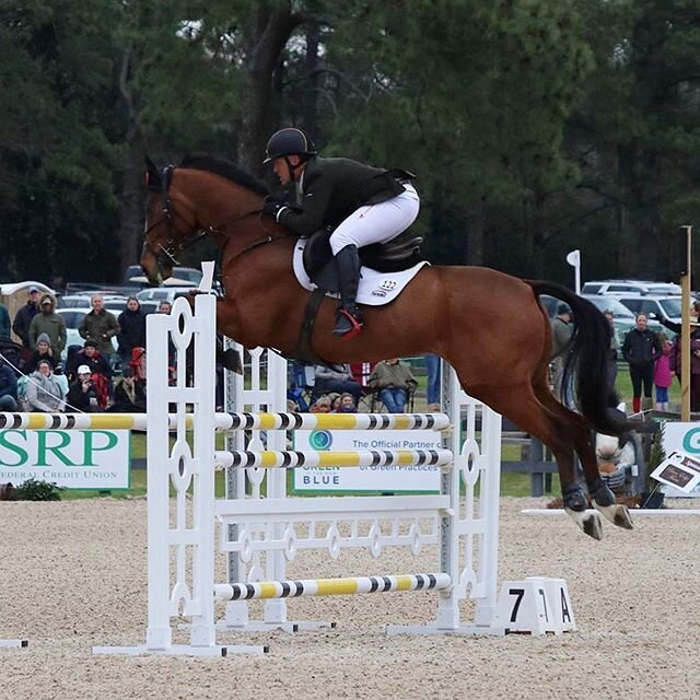 Big track today in Aiken at the Eventing Grand Prix. Jak My Style gave me a fantastic clear round to sit in 10th, and Carlevo jumped well but had a costly rail to drop us down several spots. Looking forward to cross country tomorrow. #JakMyStyle #Car