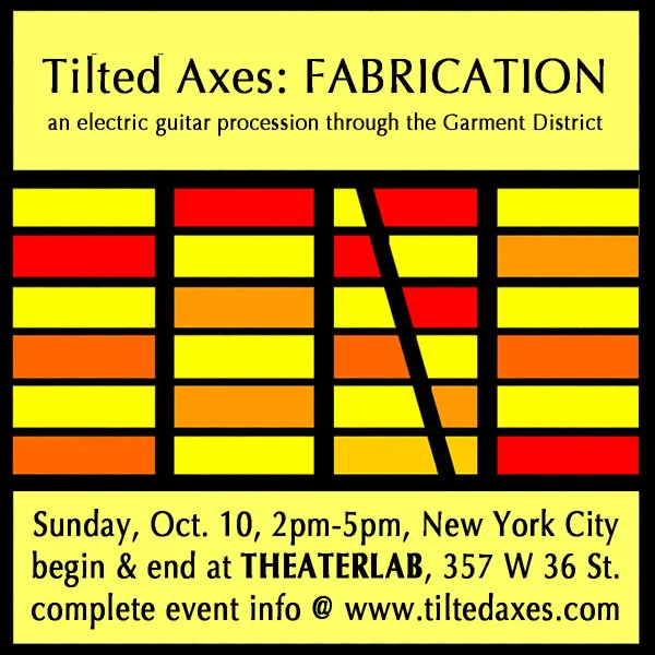 Tilted Axes: Fabrication