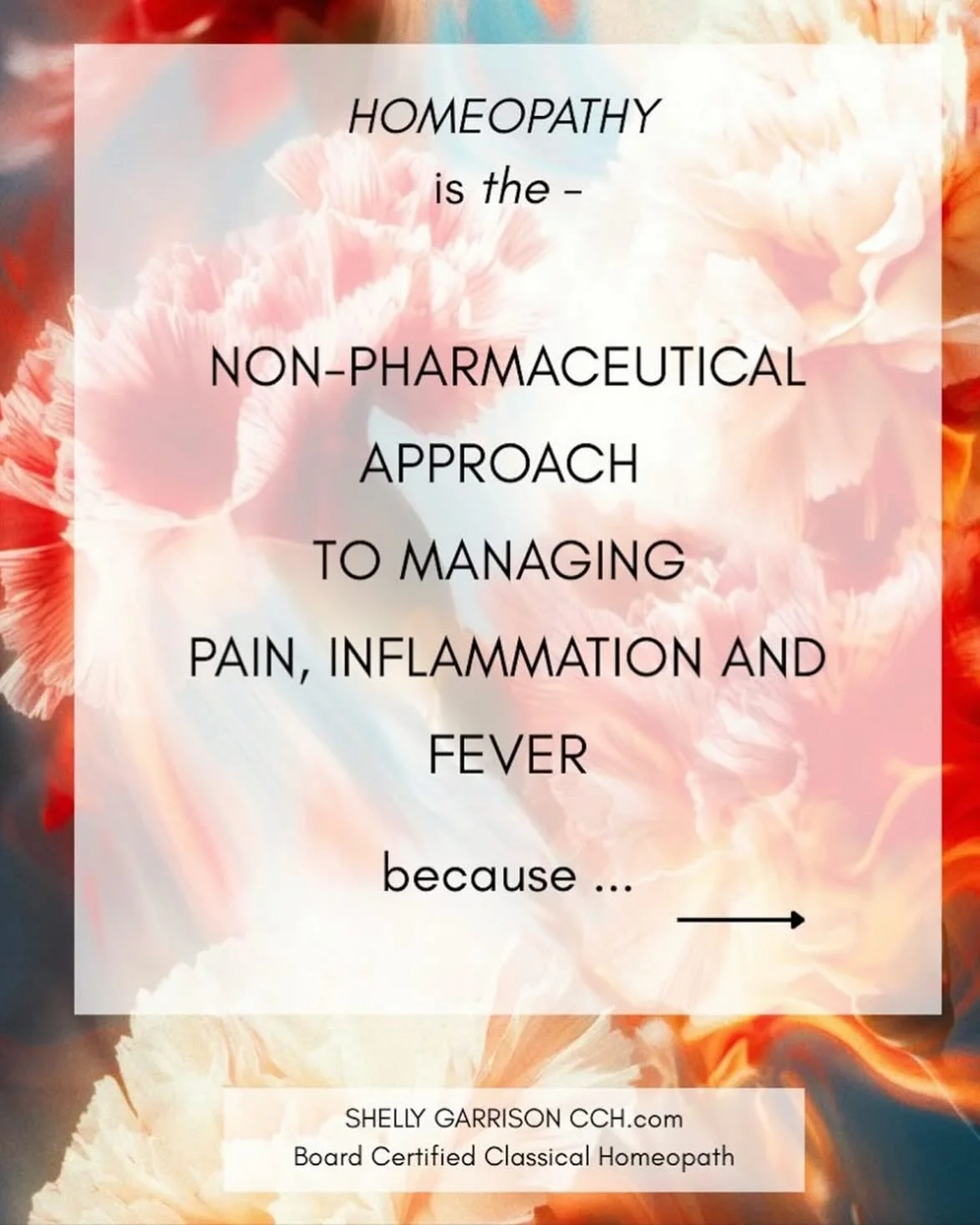 Homeopathy is a non-pharmaceutical approach to managing pain and fever.

.

Homeopaths stress the importance of well-treated acutes because -

. 

Treating acutes properly (with homeopathy - by taking the case), is the ultimate preventative medicine.