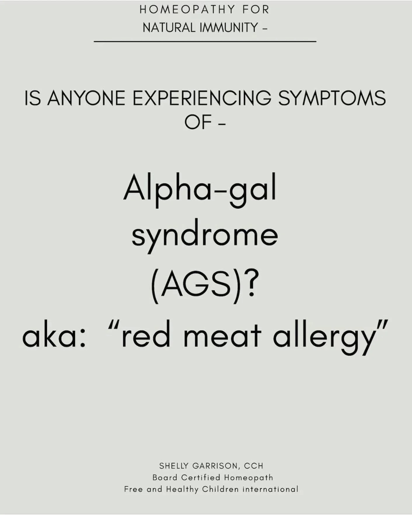 Alpha-gal syndrome (AGS)- 
has a relatively brief history, (formally identified in the USA around 2002, in Australia since 2007, and described in the literature in 2009, with a  spike since 2010, but likely existed since the 1980's).
.
It is an aller