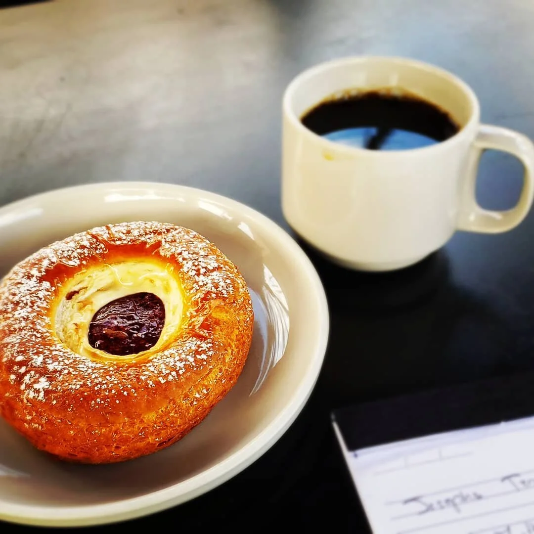 Thanks @everyday.eatery for a great way to start my day! #guavacreamcheese #danish #frenchpastry #myfavorite #happyfriday