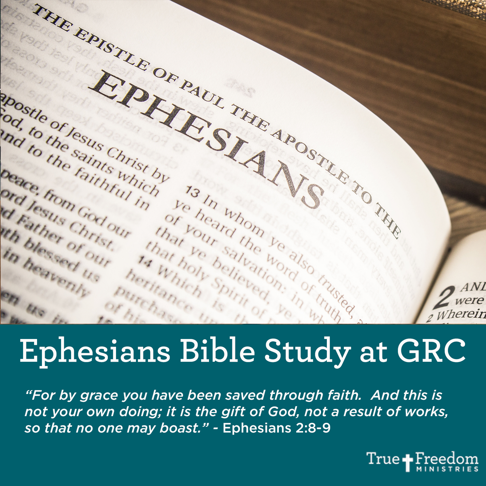 Ephesians Bible Study at GRC