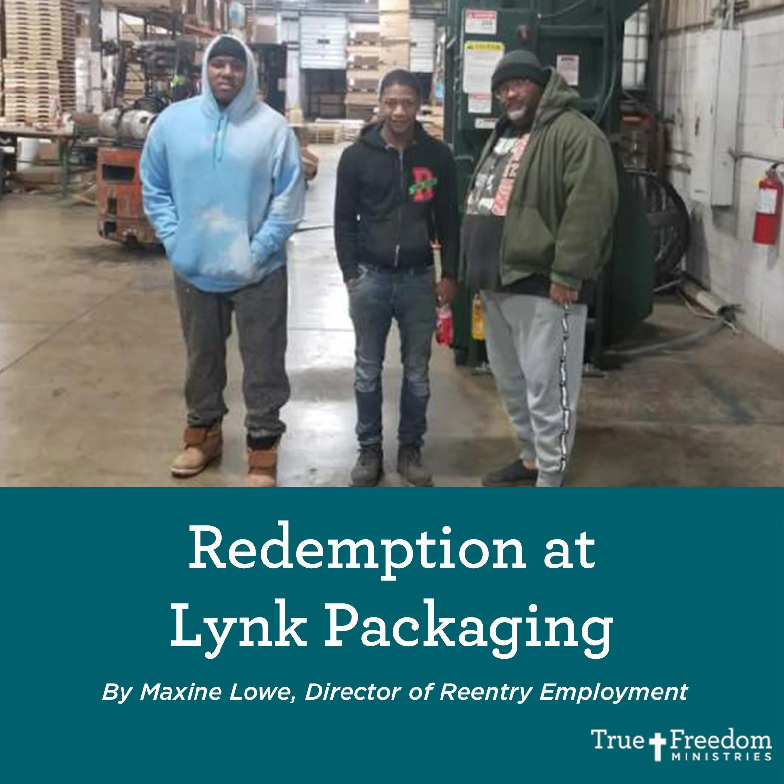 Redemption at Lynk Packaging