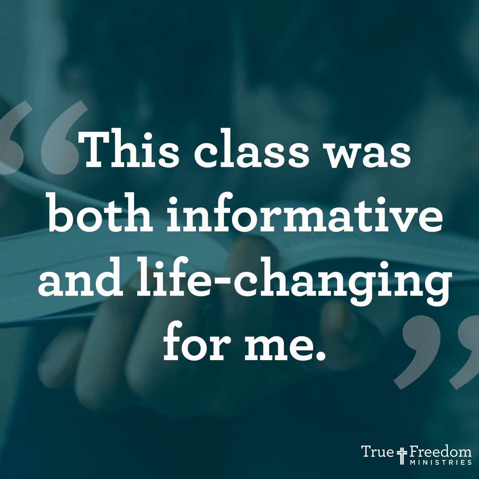 Life-Changing for Me