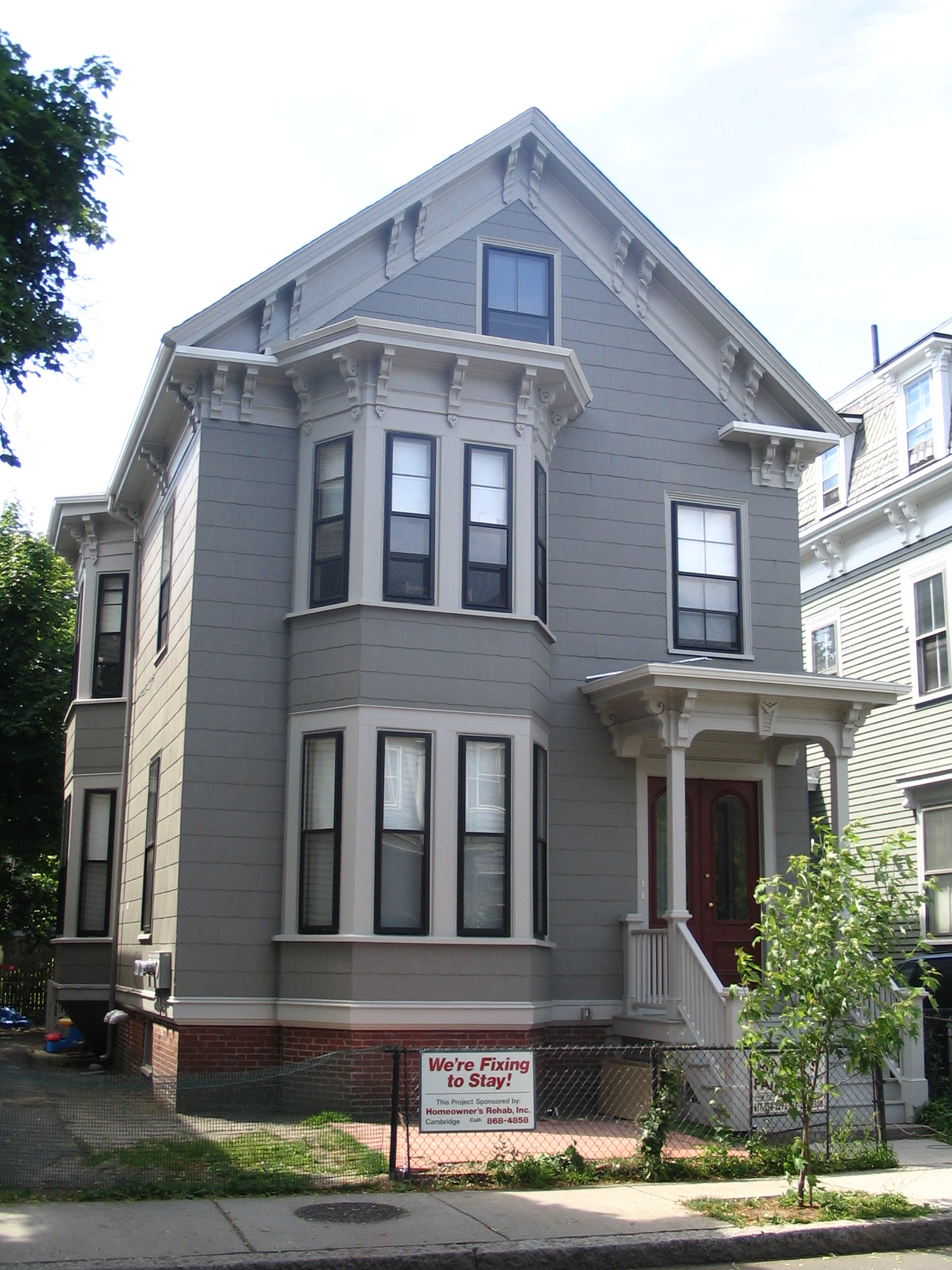Inman St. front (after)