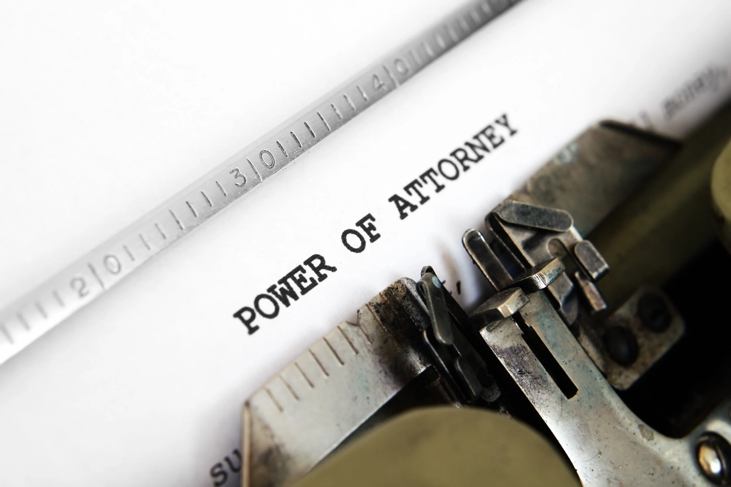 The Power of a Power of Attorney