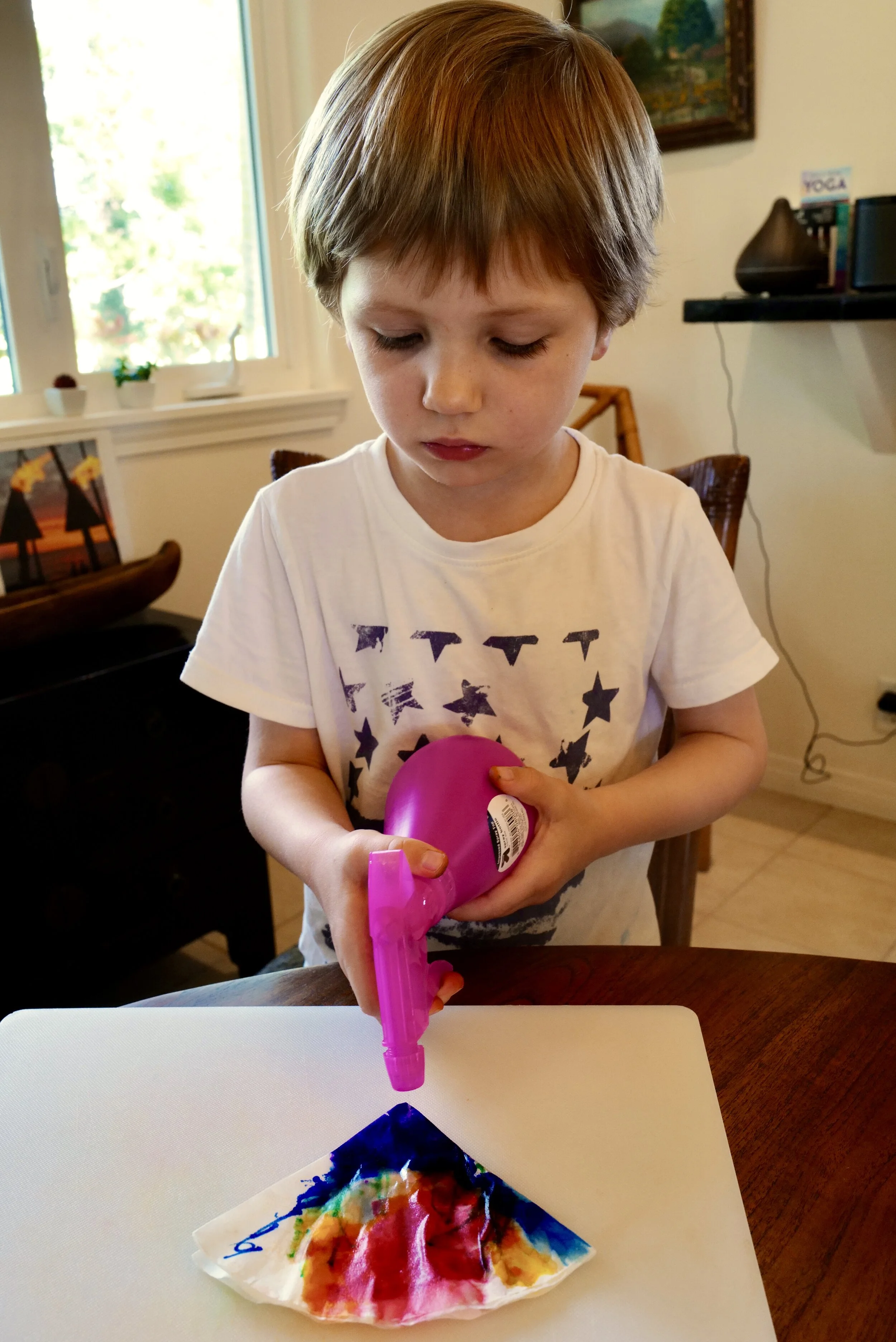 Tie-Dyed Coffee Filters Craft Project – Inside With Kids
