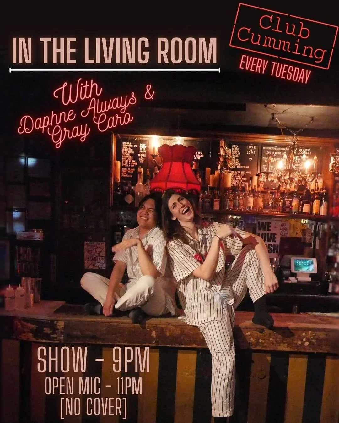 In The Living Room with Daphne Always & Gray Caro