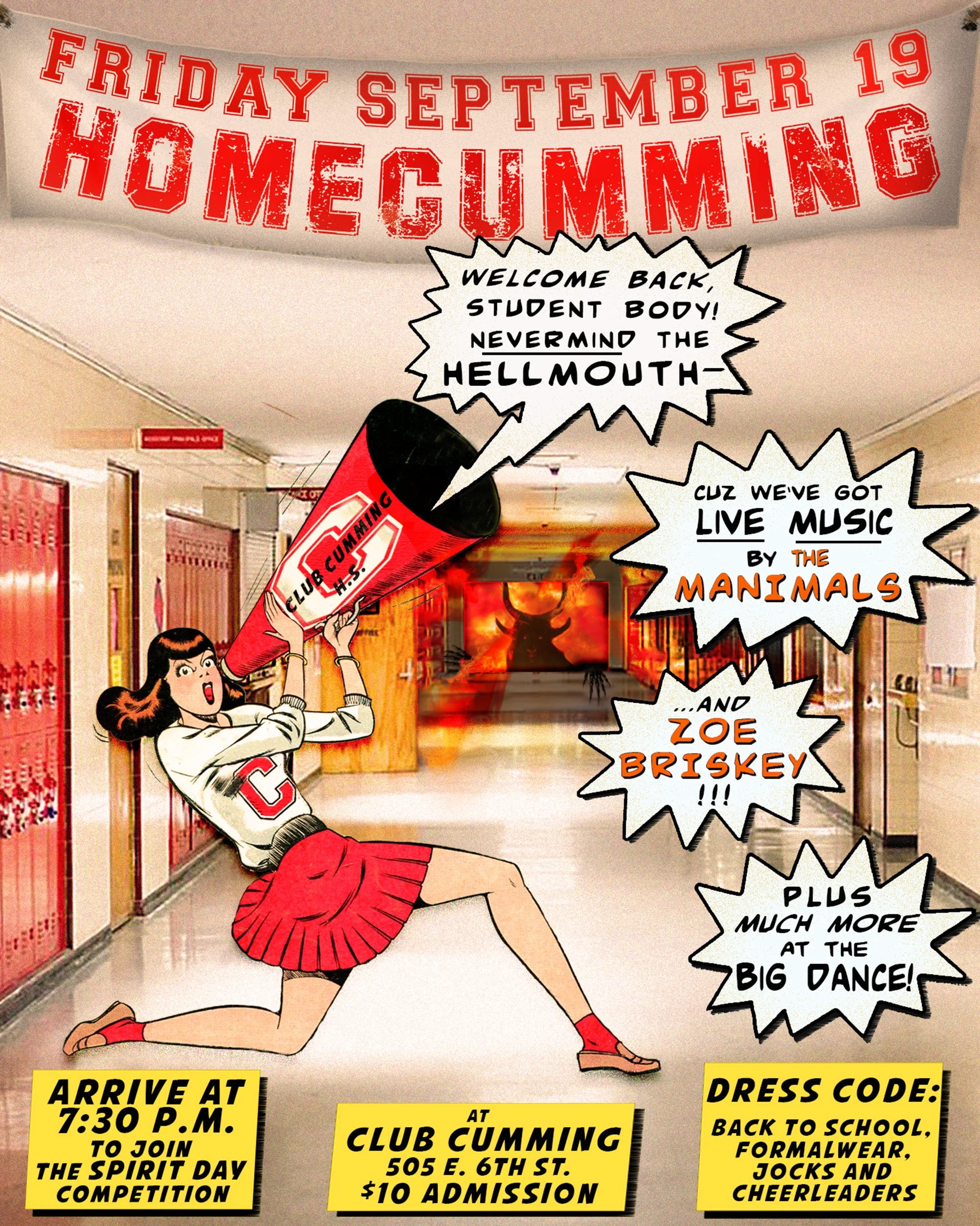 HOMECUMMING with The Manimals + Zoe Briskey
