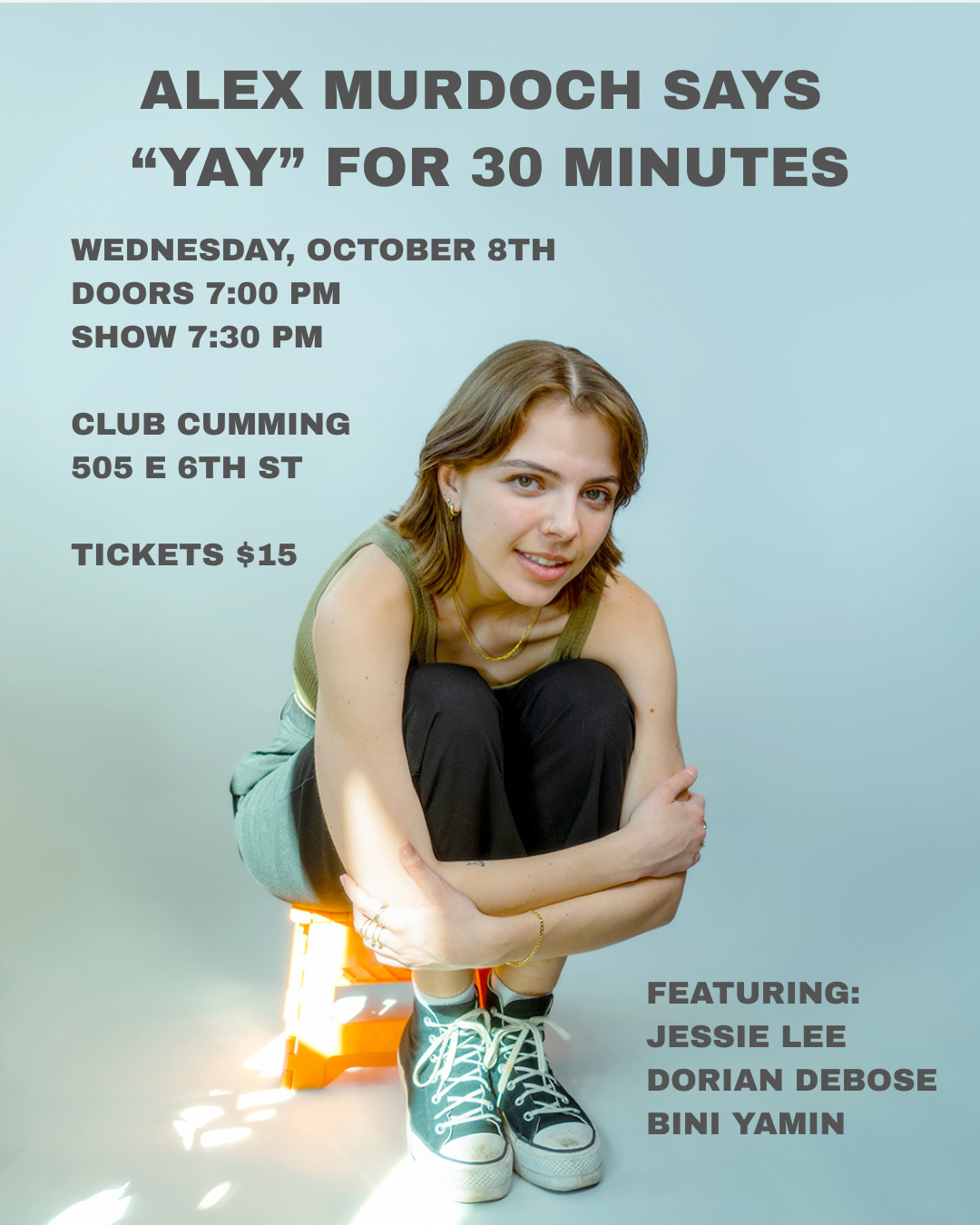 Alex Murdoch Says Yay for 30 Minutes