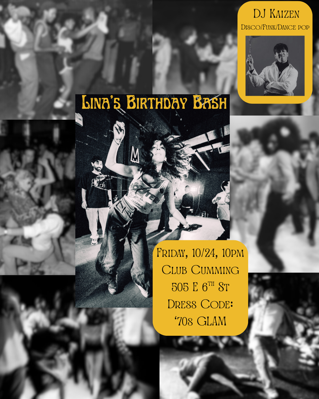 Lina's Birthday Bash! with DJ Kaizen