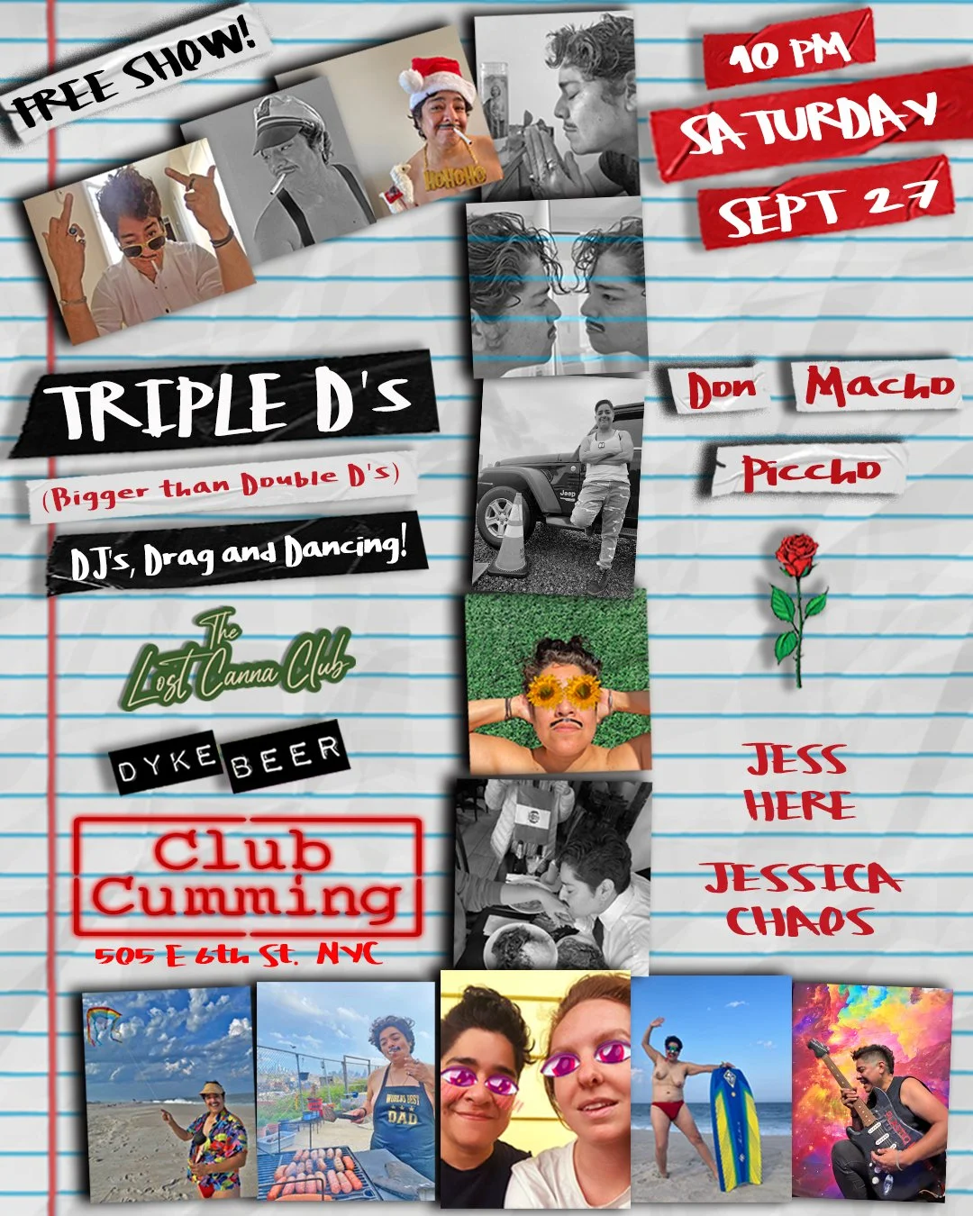 Triple D's: DJ's, Drag & Dancing! 1 Year Anniversary