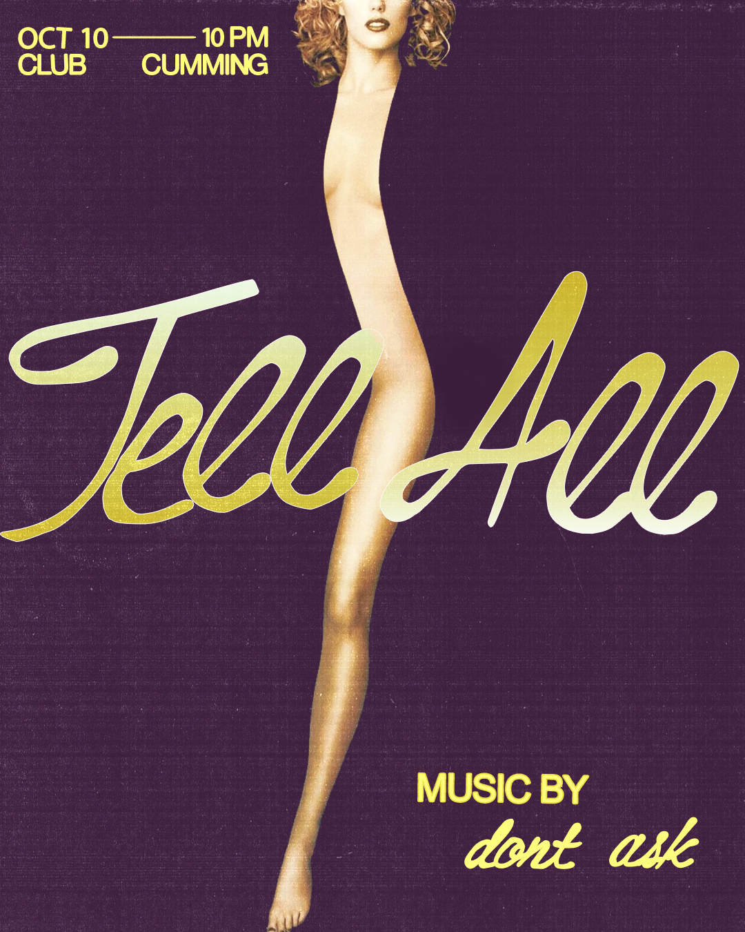 Don’t Ask & Noah Avidan Present: Tell All
