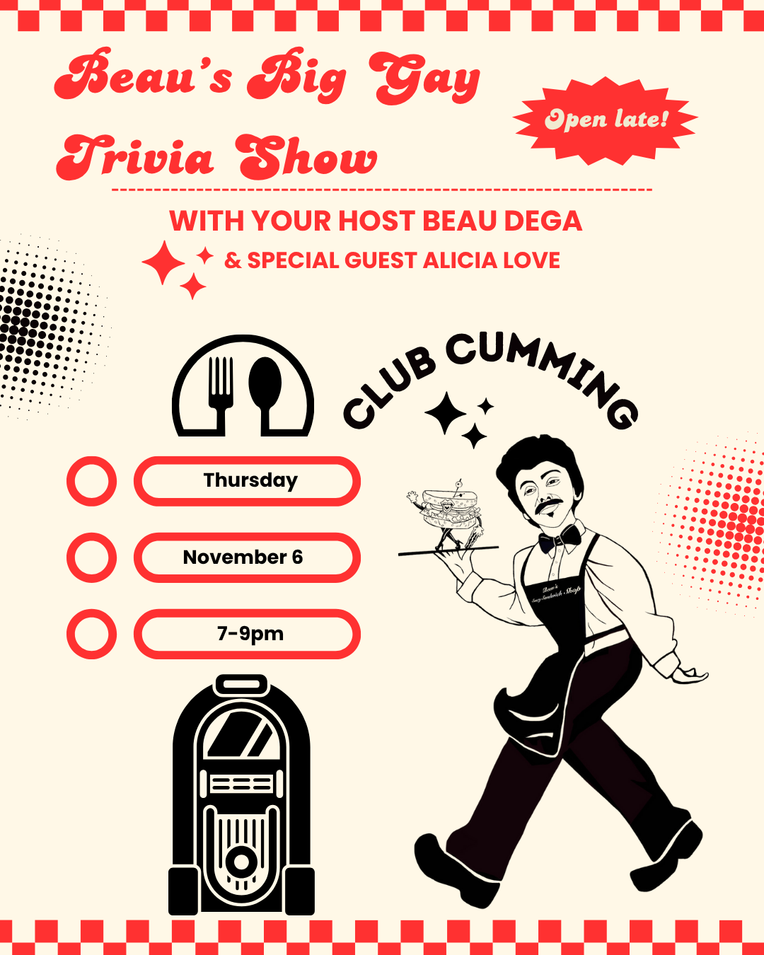 Beau's Big Gay Trivia Show