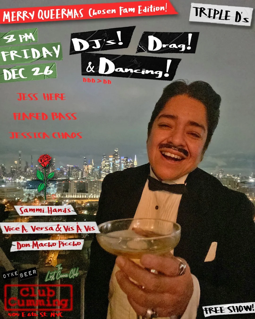 Triple D’s: Merry Queermas Chosen Fam Edition!&nbsp;&nbsp;