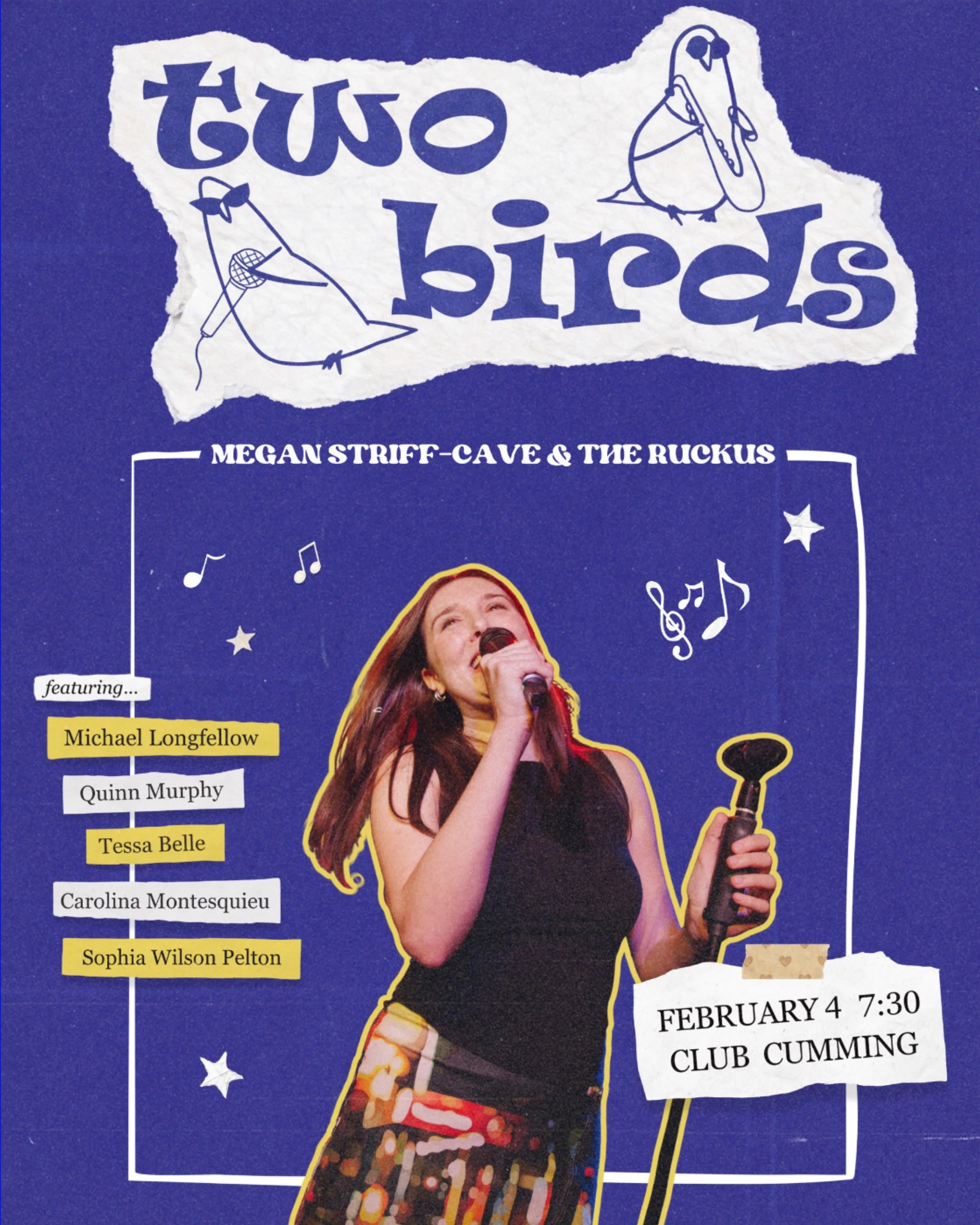 Two Birds with Megan Striff-Cave &amp; The Ruckus