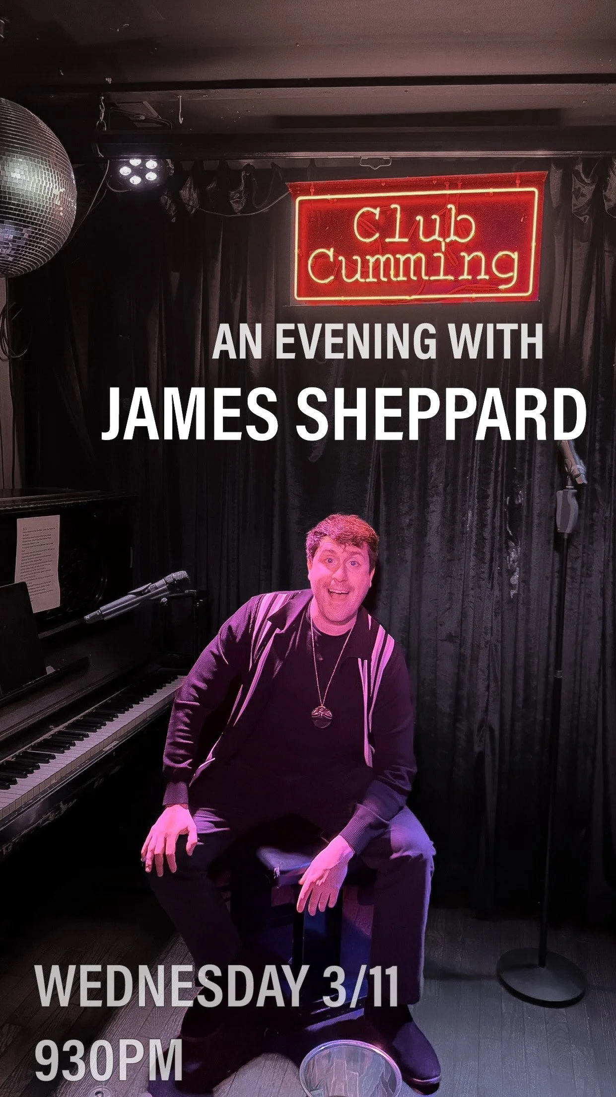 An Evening with James Sheppard