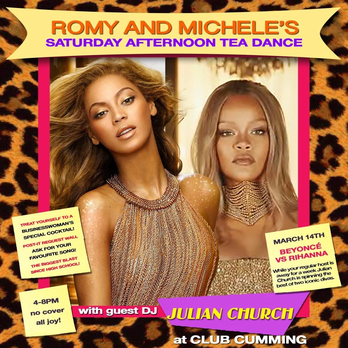 Romy &amp; Michele's Afternoon Tea Dance: Beyonce vs Rihanna!